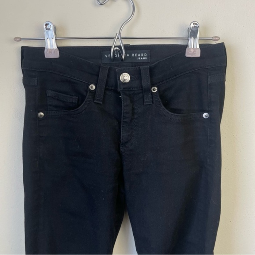 Veronica‎ Beard Brooke Mid-Rise Skinny Jeans - Picture 6 of 10